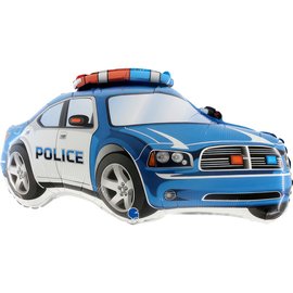 Folija Policijski auto -Plavi