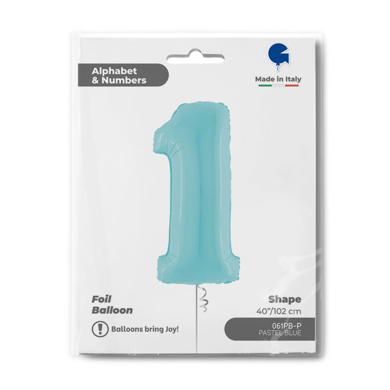 Folija Broj 1 Pastel Plava