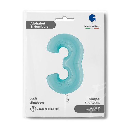 Folija Broj 3 Pastel Plava
