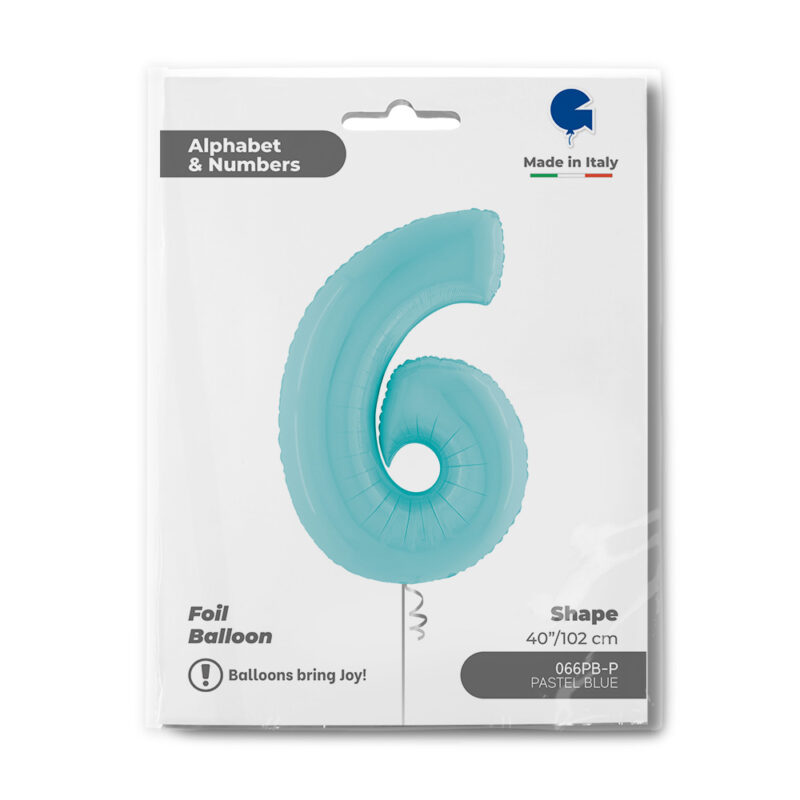 Folija Broj 6 Pastel Plava