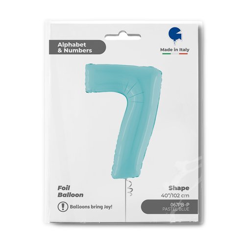 Folija Broj 7 Pastelno Plava