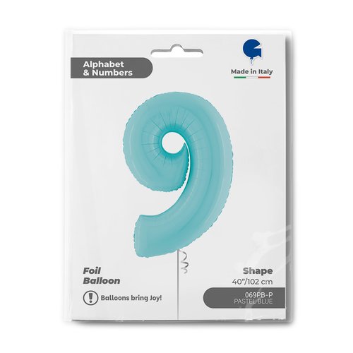 Folija Broj 9 Pastelno Plava