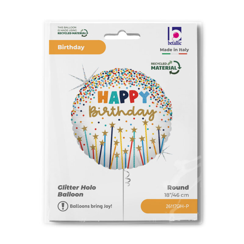 Folija Birthday Star Candles