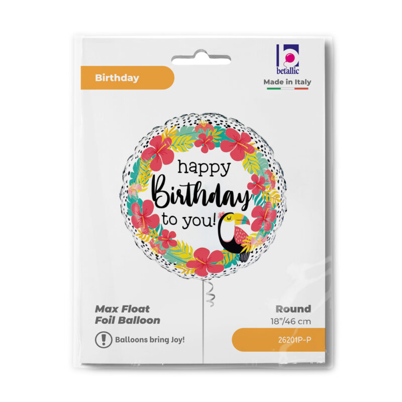 Folija Tropical Toucan Birthday