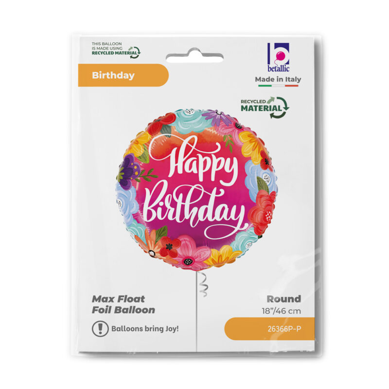 Folija Birthday Bright Flowers
