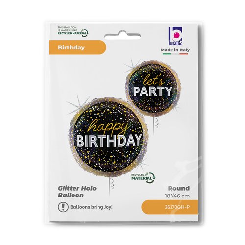 Folija Metallic Birthday Party