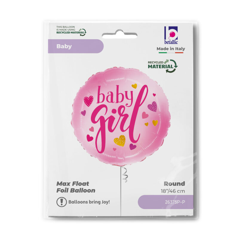 Folija Baby Girl Pink Hearts