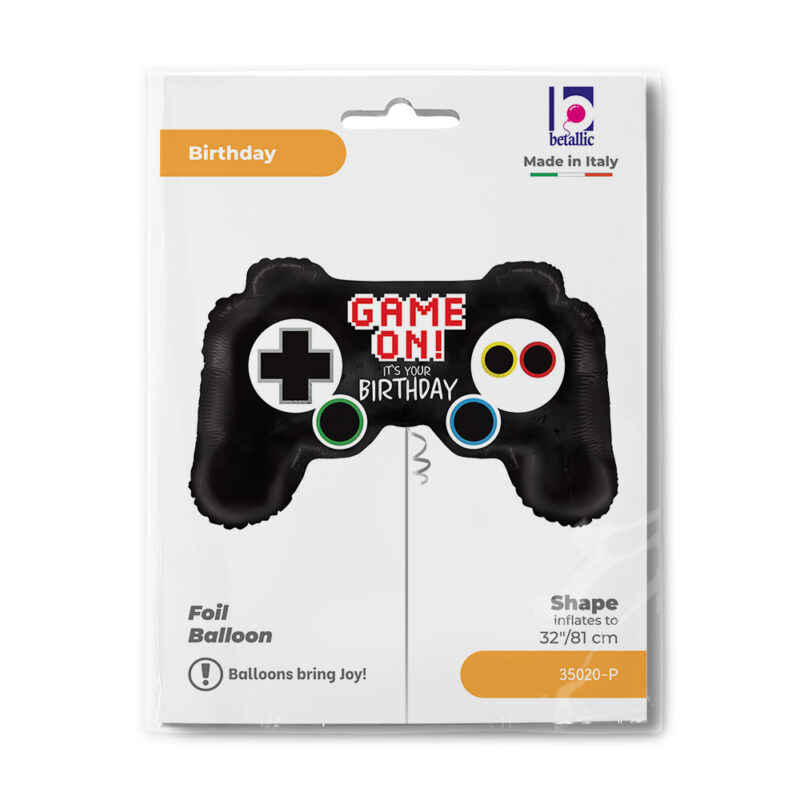 Folija Džojstik - Game Controller Birthday