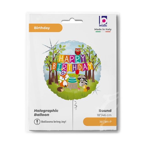 Folija Woodland Birthday