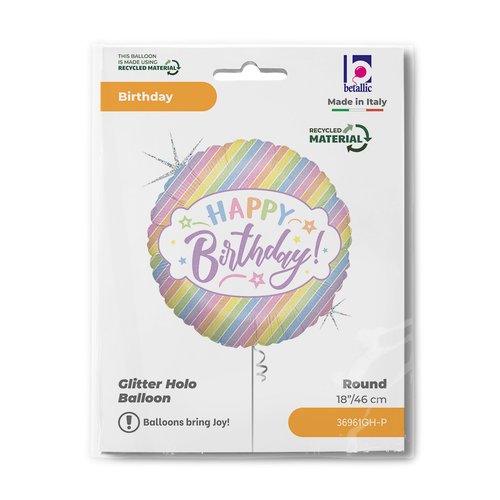 Folija Pastel Birthday