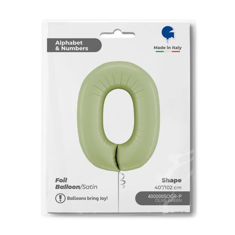 Folija Broj 0 Maslinasto zelena saten