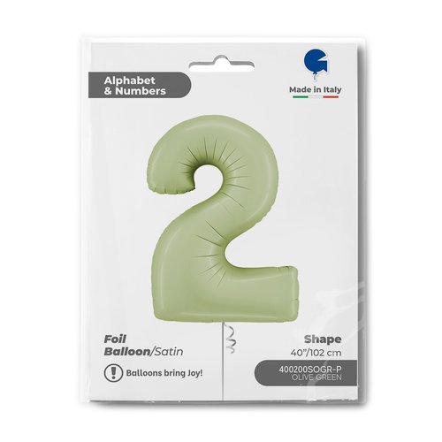 Folija Broj 2 Malinasto zelena Saten
