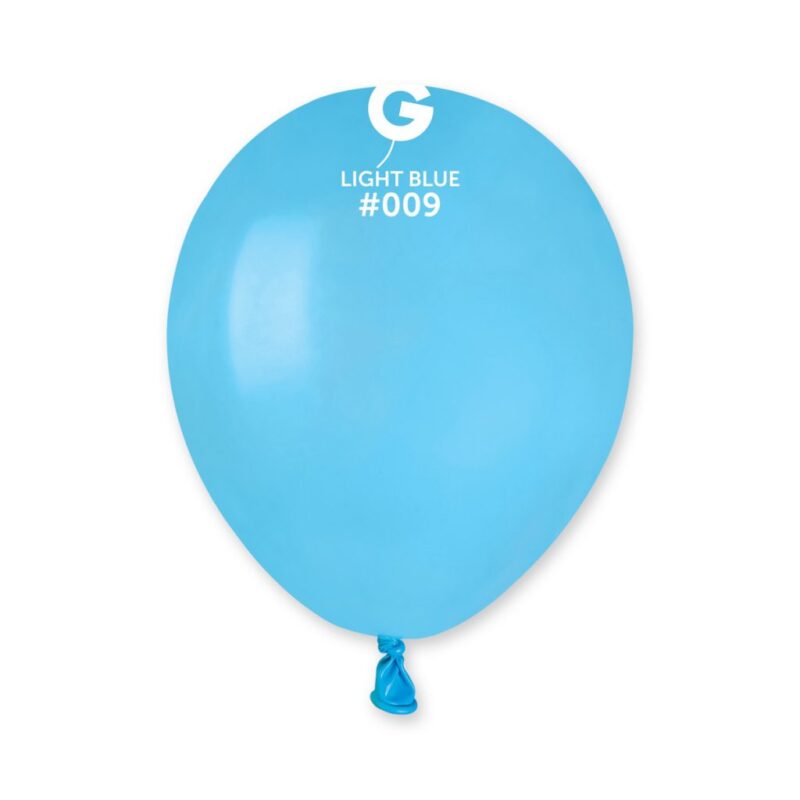 Balon 5" Svetlo Plava 009