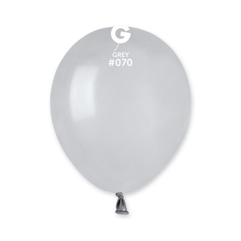 Balon 5" Siva 070