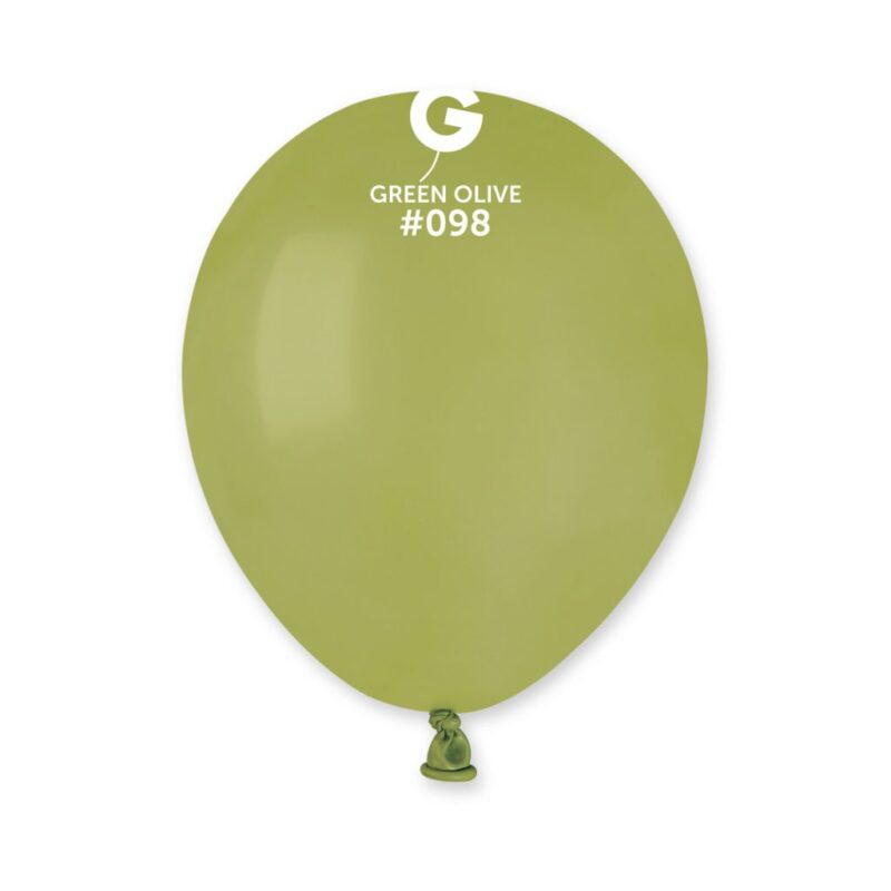 Balon 5" Olive 098