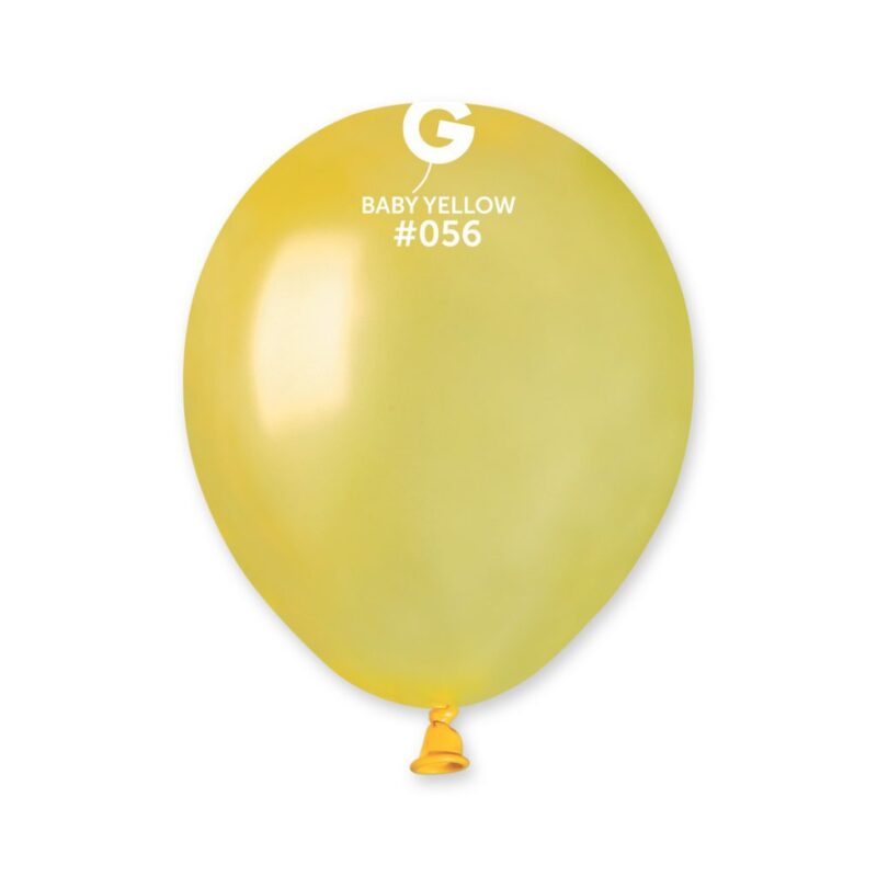 Balon 5" Baby Žuta 056