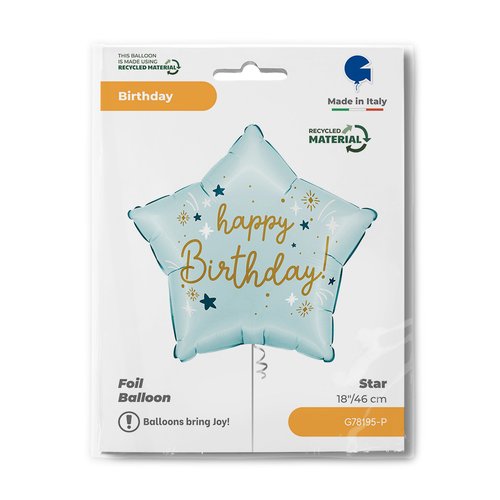Folija Blue Birthday