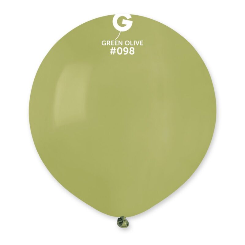 Balon 19" Olive 098