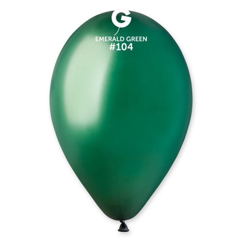 Balon 10" Emerald Green 104
