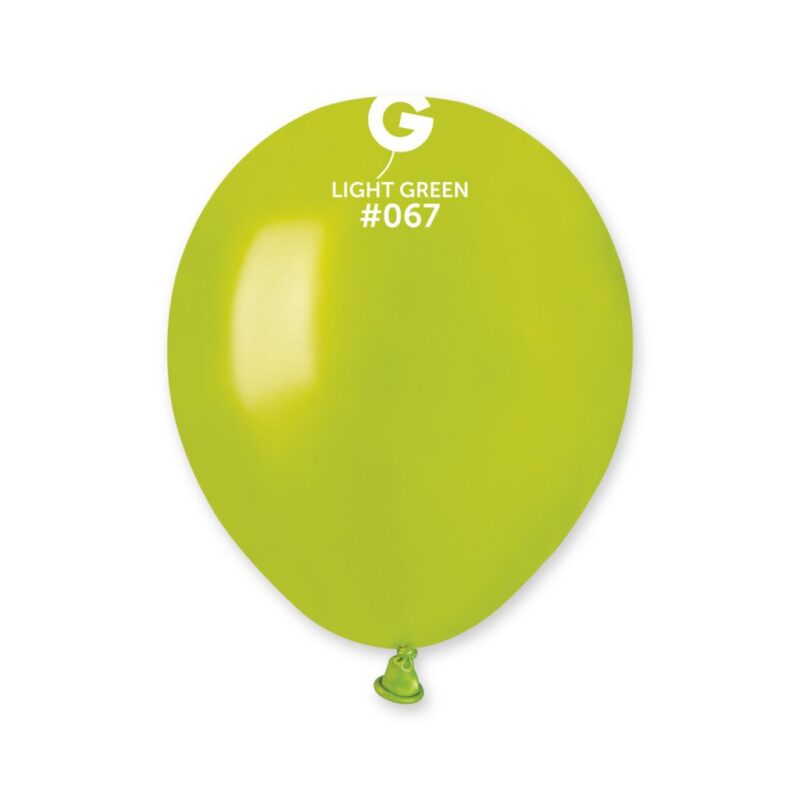 Balon 5" Svetlo Zelena 067