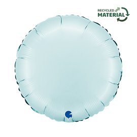 Folija Krug Baby Plava saten