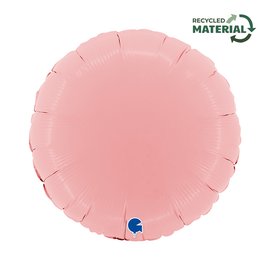Folija Krug Makaron Baby Roze mat