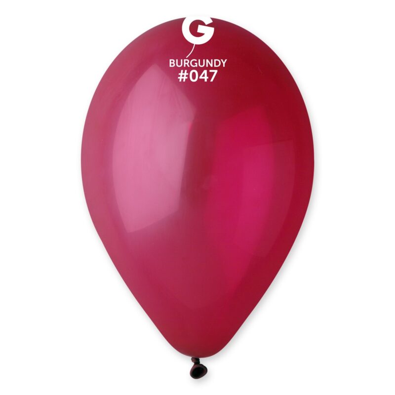 Balon 10" Bordo 047