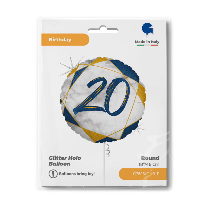 Folija 20 Blue Mate Marble