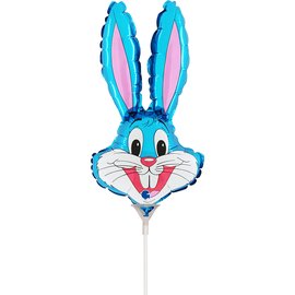 Folija Zec Glava Plavi mini