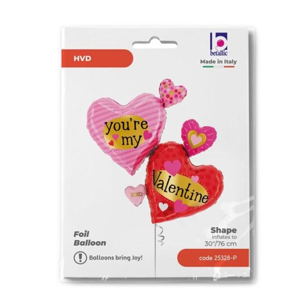 Folija Happy Valentines oblik