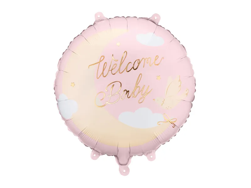 Folija Welcome Baby Roze