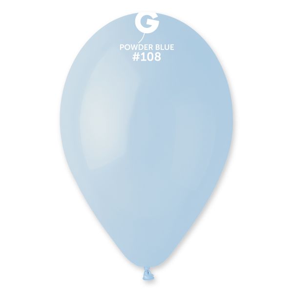 Balon 10" Powder Blue 108