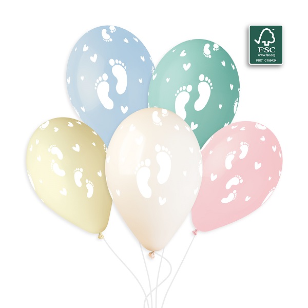 Balon Štampa Stopala