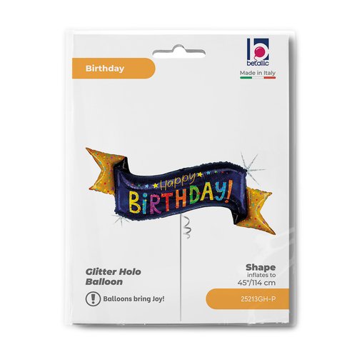 Folija Baner Happy Birhday
