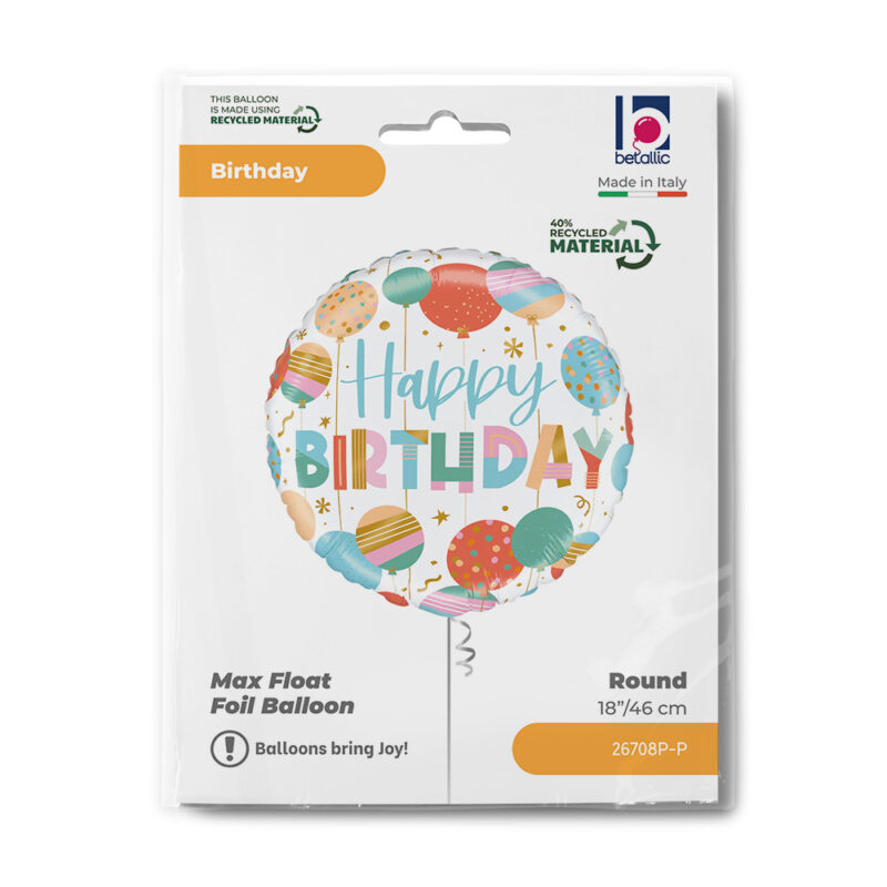 Folija Happy Birthday